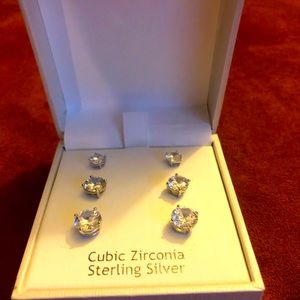 Sterling silver Cube Zinc